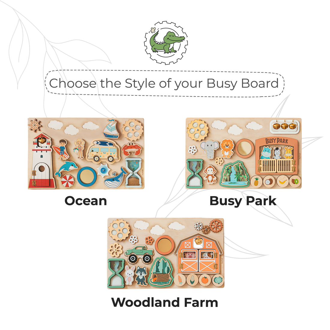 MOOC Wooden Name Puzzles: Personalized Montessori Busy Boards for Kids - Perfect for Birthdays and Holidays